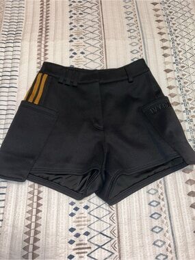 Adidas x Ivy park black mesa shorts NWOT size XS